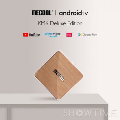 Смарт ТВ приставка Mecool KM6 Deluxe (4GB/32GB) 1-000496 фото