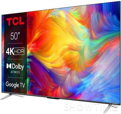 TCL 50P638 — Телевізор 50" LED 4K 60Hz Smart Google TV Titan 1-009982 фото