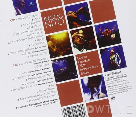 Виниловая пластинка LP Incognito - Live In London 528265 фото