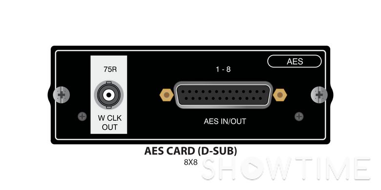 Soundcraft A520.003000SP — карта AES/Dsub для Si Series 1-003721 фото