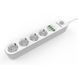 Фильтр питания ProLogix Premium (PR-SE4432W) 4 розетки, 4 USB, 2 м, белый 1-011227 фото 2
