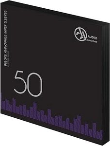 Audio Anatomy ACCLP050 — Антистатичні внутрішні конверти для LP 50 X 12" Deluxe, білі 1-008007 фото