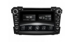 Автомобільна мультимедійна система з антибліковим 7 "HD дисплеєм 1024x600 для Hyundai i40 VF 2011-2016 Gazer CM5007-VF 526570 фото