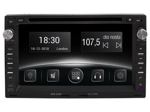Автомобільна мультимедійна система з антибліковим 7 "HD дисплеєм 1024x600 для Volkswagen Passat B5 3B 2000-2005 Gazer CM5007-3B 524367 фото