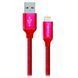 Кабель Colorway USB2.0 AM/Apple Lightning Red 1м (CW-CBUL004-RD) 469909 фото 1