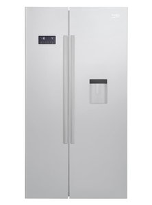 Холодильник Side-by-side Beko GN163220S - 182x91x72/NЕO FROST/630л/дисплей/срібний колір