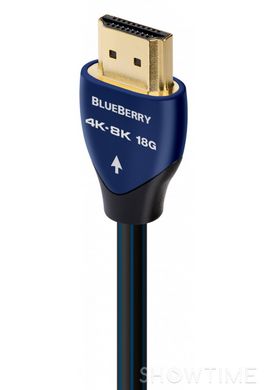 HDMI-кабель 18 Гбіт/с 0.6 м BlueBerry Audioquest HDM18BLUE060 526929 фото