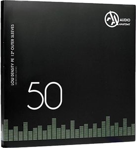 Audio Anatomy ACCLP037 — Зовнішні конверти для LP 50 X 12" 80 Micron 1-008008 фото