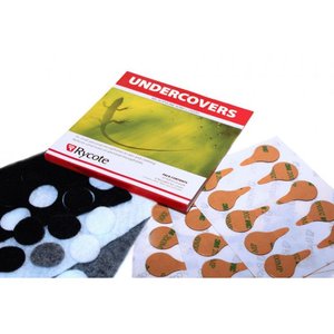 Комплект наклеек и насадок-дисков Rycote Undercovers Windscreen - box (25 пакетов 065504 по 30 шт.) 1-002045 фото