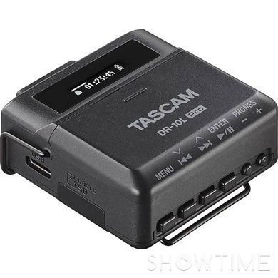 Tascam DR-10L Pro — Портативний цифровий рекордер, чорний 1-008308 фото