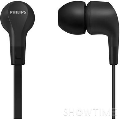 Philips TAE1105BK/00 — Навушники дротові 3.5мм In-ear Mic 1-006291 фото