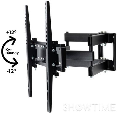 Charmount TV04T-R6 Black — Кріплення для телевізора 32"-55", до 50 кг, чорне 1-007144 фото