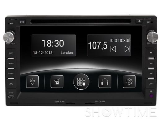 Автомобільна мультимедійна система з антибліковим 7 "HD дисплеєм 1024x600 для Volkswagen Passat B5 3B 2000-2005 Gazer CM6007-3B 524368 фото