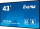 Iiyama LH4360UHS-B1AG — Інформаційний дисплей 42.5" ОС Android 11, 3xHDMI 2.0/1xRS-232c/1xLAN/2xU 1-008358 фото 3
