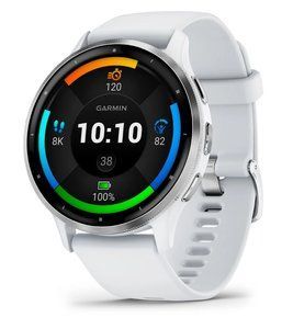 Смарт-часы Garmin Venu 3 Silver Stainless Steel Bezel with Whitestone Case and Silicone Band (010-02784-50) 1-011280 фото