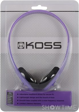 KOSS 195025.101 — навушники KPH7v On-Ear Violet 1-005255 фото