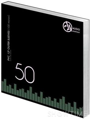 Audio Anatomy ACCLP039 — Зовнішні конверти для LP 50 X 12" PVC 100 Micron 1-008009 фото