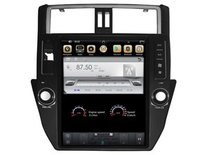 Автомобільна мультимедійна система з антибліковим 12.1 "IPS HD дисплеєм 768x1024 для Toyota Prado, LC150 - High level, 2014-2016 Gazer CM7012-J150H 524383 фото