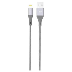 Кабель Silicon Power USB/Apple Lightning Gray 1м (SP1M0ASYLK30AL1G) 469698 фото