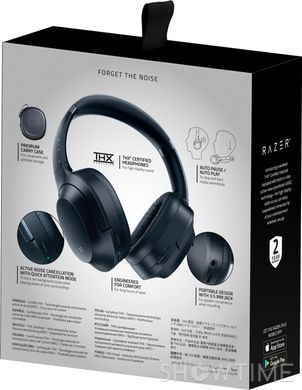 Гарнитура Razer Opus Wireless Gaming Headset (Late 2020) (RZ04-03430100-R3M1) 532462 фото