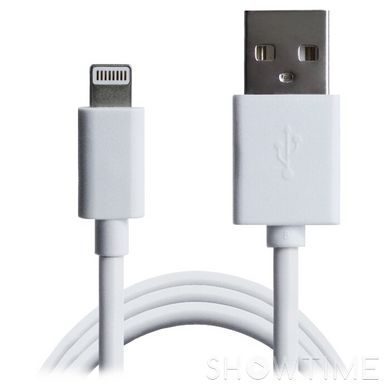 Кабель Grand-X Apple Lightning/USB White 1м (PL01W) 469386 фото