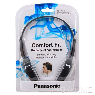 Panasonic RP-HT010GU-H — наушники RP-HT010GU On-ear серые 1-005454 фото