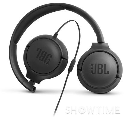 JBL Tune 500 Black (JBLT500BLK) — Наушники проводные накладные 20-20000 Гц 32 Ом 444680 фото