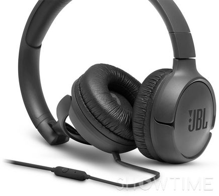 JBL Tune 500 Black (JBLT500BLK) — Навушники дротові накладні 20-20000 Гц 32 Ом 444680 фото