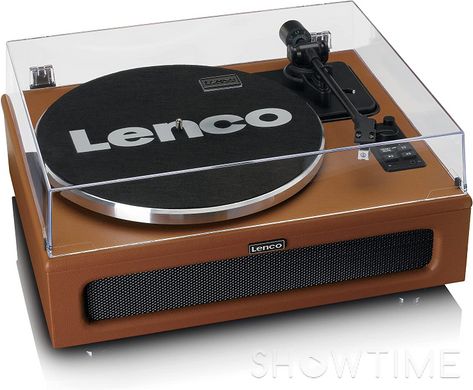Lenco LS-430BN — Проигрыватель винила, ММС AT 3600, Bluetooth, Tone&Pitch, коричневый 1-005904 фото