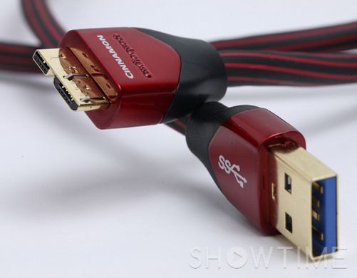 USB 3.0 міжблочний кабель AudioQuest Cinnamon Micro USB 0.75m, USB 3.0 A to MicroB 436682 фото