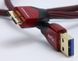 USB 3.0 міжблочний кабель AudioQuest Cinnamon Micro USB 0.75m, USB 3.0 A to MicroB 436682 фото 2