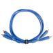 UDG U97001LB &mdash; Межблочный кабель RCA - RCA Blue 1.5 метра 1-009032 фото