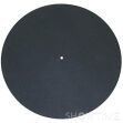 Кожаный мат для проигрывателей виниловых дисков диаметр 30 см VinylMaster Leather-Mat II 300mm Black 543584 фото