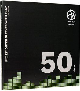 Audio Anatomy ACCLP038 &mdash; Зовнішні конверти 50 X 12" PVC 100 Micron 1-008010 фото