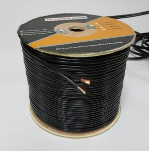 Акустичний кабель MT-Power Sapphire black Speaker Wire 2/18 AWG (2 x 1.0 mm2) 730212 фото