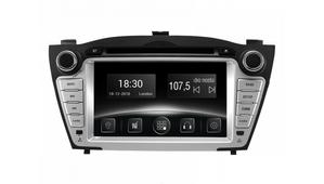 Автомобільна мультимедійна система з антибліковим 7 "HD дисплеєм 1024x600 для Hyundai IX35 EL 2010-2015 Gazer CM6007-EL 526573 фото