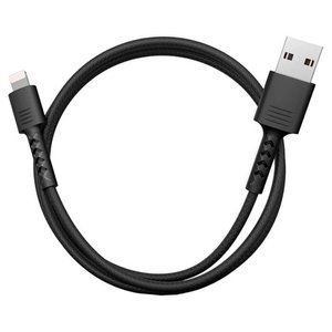 Кабель Pixus USB/Apple Lightning Black 1м (SOFT LIGHTNING BLACK) 469326 фото