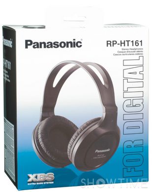 Panasonic RP-HT161E-K — навушники RP-HT161E Over-ear чорні 1-005455 фото