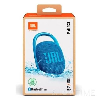 JBL Clip 4 Eco Blue (JBLCLIP4ECOBLU) — Портативная колонка 5 Вт 1-008710 фото