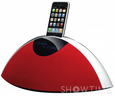 Док-станция для iPhone/iPod со встроенным FM-тюнером красная Teac SR-80i Red 528846 фото