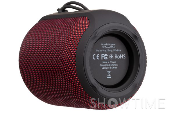 2E 2E-BSSXPWRD — акустична система SoundXPod TWS, MP3, Wireless, Waterproof Red 1-004890 фото