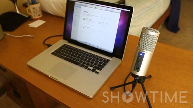 Микрофон 30 - 15 000 Гц USB 3.5 мм 1.8 м серебристый Audio-Technica ATR2500-USB 527201 фото