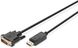 Digitus AK-340301-020-S — кабель DisplayPort-DVI-D (AM/AM), 2 м 1-005071 фото 1