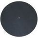 Кожаный мат для проигрывателей виниловых дисков диаметр 30 см VinylMaster Leather-Mat II 300mm Black 543584 фото 1