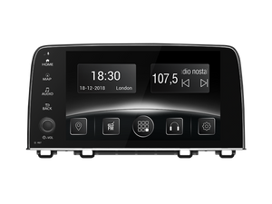 Автомобільна мультимедійна система з антибліковим 9 "HD дисплеєм 1024x600 для Honda CR-V 2017+ Gazer CM5509-RW 524215 фото