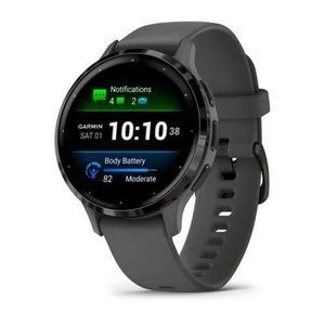 Смарт-часы Garmin Venu 3s Silver Stainless Steel Bezel with Pebble Gray Case and Silicone Band (010-02785-50) 1-011282 фото