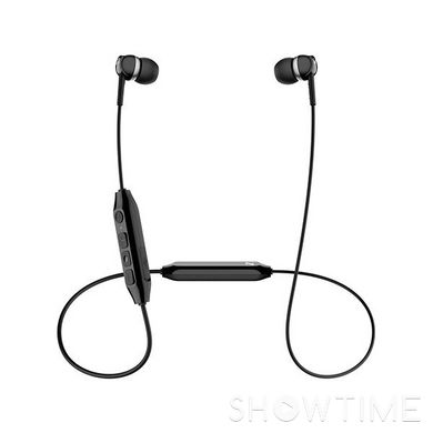 Навушники-гарнітура вкладиші 20 - 20000 Гц 110 дБ чорні Sennheiser CX 350BT Black 528321 фото