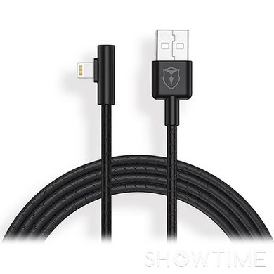 Кабель T-Phox BV USB - Lightning Black 1м (T-L832 BLACK) 470512 фото