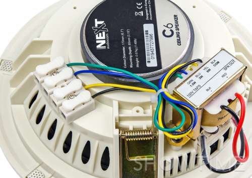 NEXT Audiocom C6 White (ACP01943) &mdash; Вбудована акустика 6 Вт 1-008611 фото