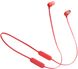 Навушники бездротові вакуумні Bluetooth 16 ч роботи червоні JBL JBLT125BTCOR 543811 фото 1